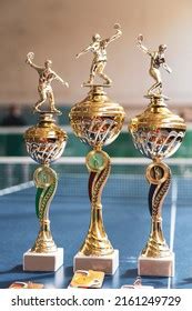 Table Tennis Cup Sports Awards On Stock Photo 2161249729 | Shutterstock