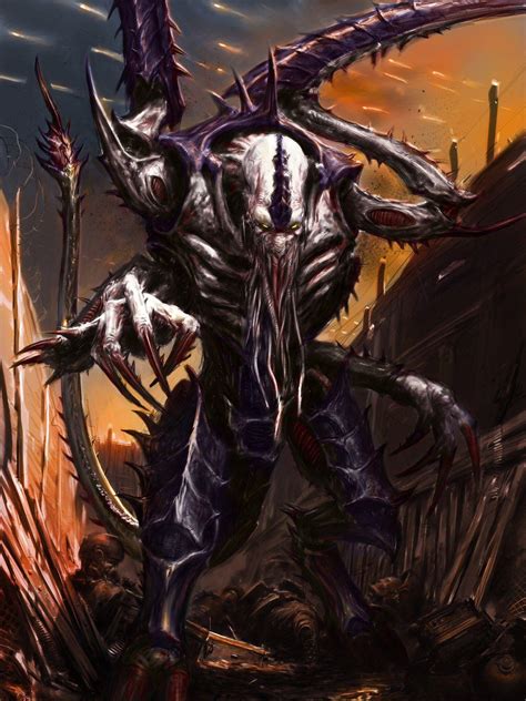 Lictor MtG Art from Warhammer 40000 Set by Games Workshop - Art of Magic: the Gathering