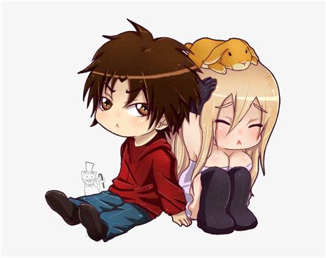 Anime Girl And Boy Hugging Pictures And Cliparts Download - Chibi Girl And Boy - 600x570 PNG ...