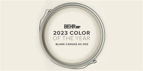 Color of the Year 2023 - Blank Canvas | BEHR Paint