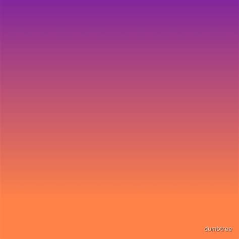 "Orange and Purple Gradient" by dumbtree | Redbubble