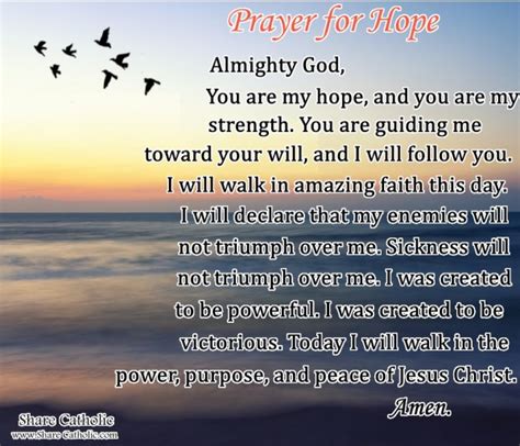 Prayer for Hope