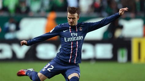 David Beckham to captain Paris Saint-Germain in final home match ...