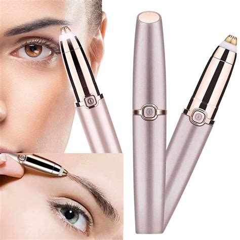 Eyebrow Hair Remover, Electric Eyebrow Trimmer. Flawless epilator portable facial hair removal ...