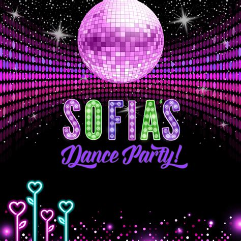 Disco Dance Party Photo Backdrops | Sweet 16 Birthday Party Backdrop | Birthday Backdrop | Disco ...