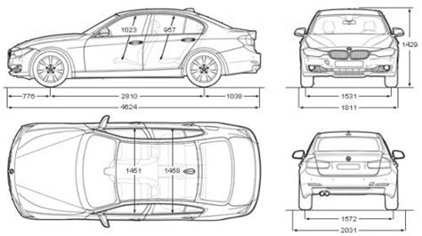 BMW 3-Series Sedan F30 (2012) | Bmw 3 series sedan, Bmw 3 series, Bmw