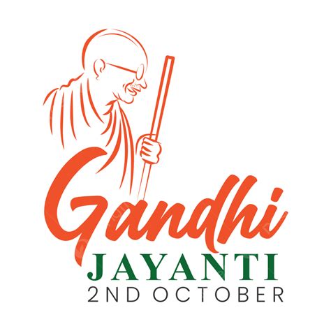 Gandhi Jayanti Vector Hd PNG Images, Happy Gandhi Jayanti 2nd October ...