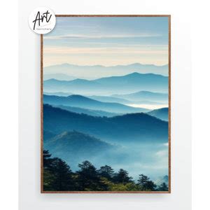 ART TERRITORY Blue Ridge Mountains National Park, Set of 3 Watercolor Prints | Wayfair