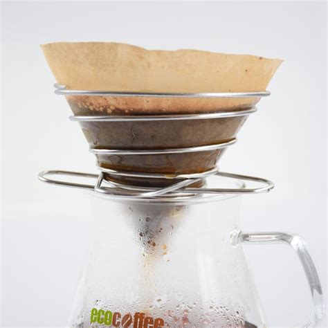 Coffee Filter Dripper Stainless Steel Compact Collapsible/ Folding Portable Filters Coffee Tool ...