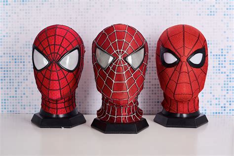 Spider-man: No Way Home Three Spiderman Mask Spiderman Mask - Etsy Australia