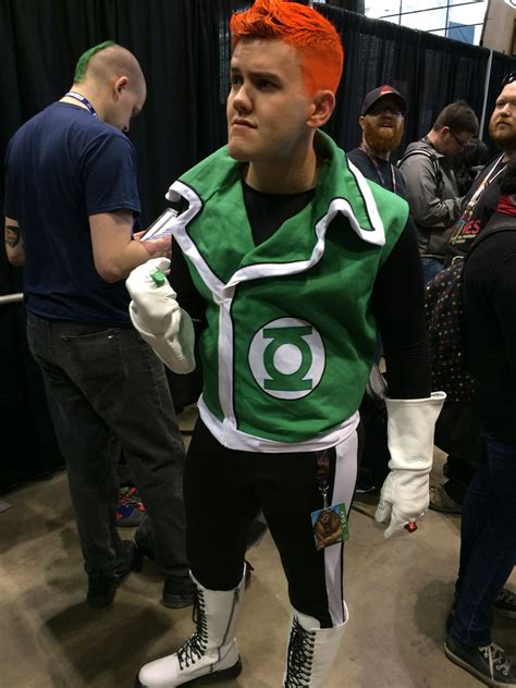 Guy Gardner cosplay C2E2 2014...my future brother in law Green Lantern ...