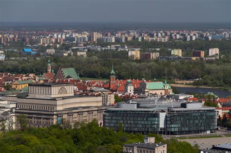 Warsaw skyline with warsaw towers 12270510 Stock Photo at Vecteezy