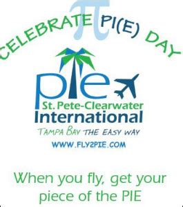 Free pie at PIE Airport to celebrate Pi Day - Stuck at the Airport