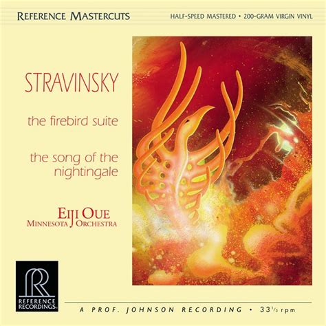 Stravinsky The Firebird Suite LP 200g Vinyl Eiji Oue Minnesota Orchestra Reference Mastercuts ...