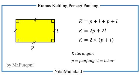 Rumus Luas Persegi Beserta Contoh Soal Lengkap Nilai Mutlak | My XXX ...