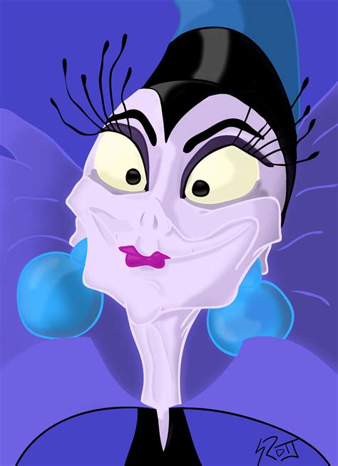 Yzma (portrait) by RDTJ on DeviantArt