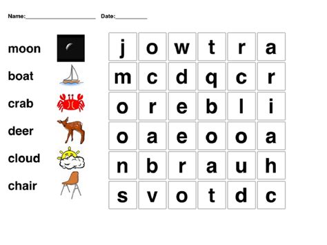 Word Search Worksheets to Print for Kids | 101 Activity | Word puzzles ...