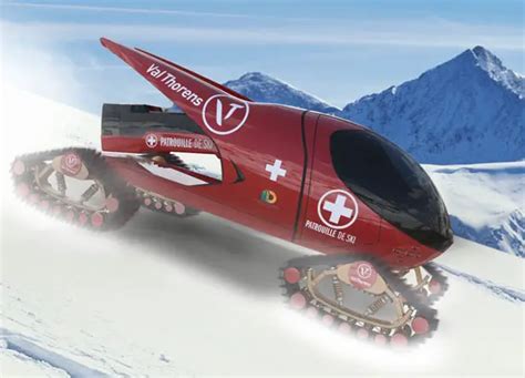 Snowsports Rescue Vehicle: Modular Ski Rescue Vehicle with Dual Function - Tuvie