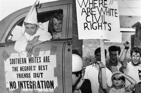 Pro Segregation Protest Signs