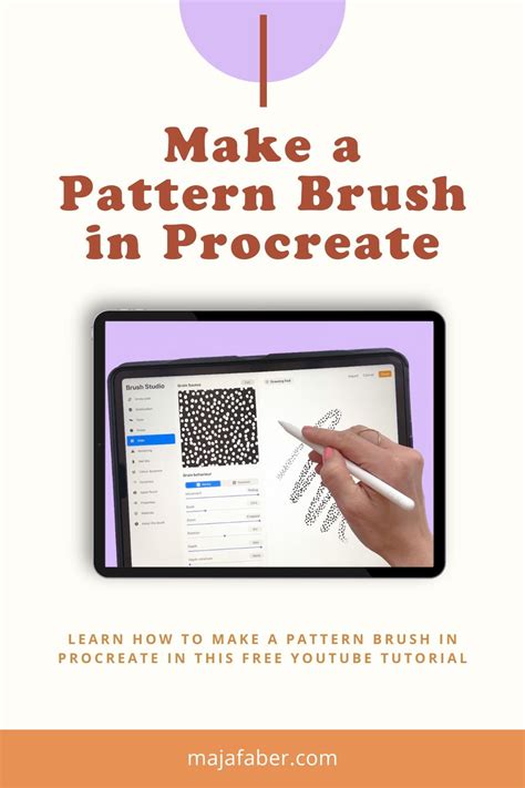 How to Make a Pattern Brush in Procreate