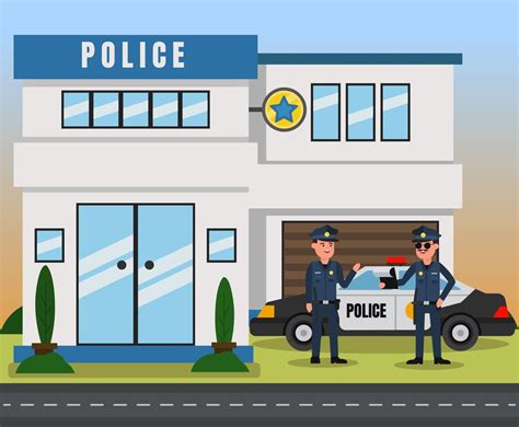 Police Station Cartoon Images Hd : Are you looking for police station ...