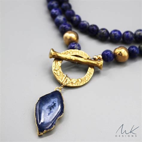 Blue Lapis Necklace | MK Designs Jewelry