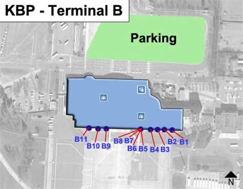 Kiev Boryspil Airport KBP Terminal B Map