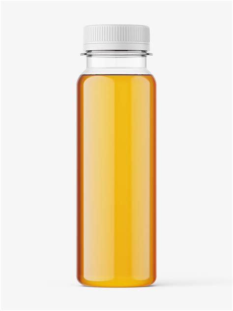 Apple juice bottle mockup - Smarty Mockups