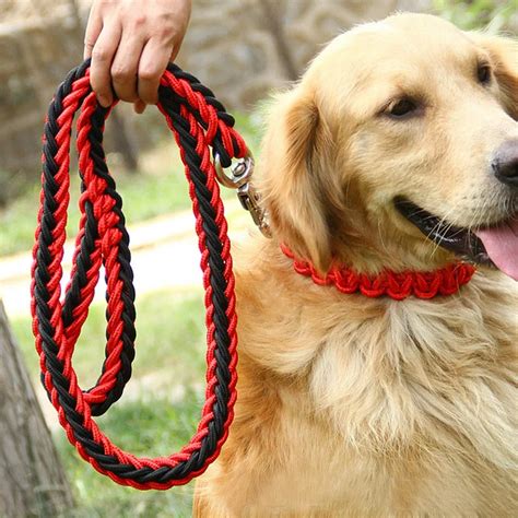 Dog Leash for Pet Dogs Nylon Training Leash Pet Collars Lead Leash Dogs Outdoor Security ...