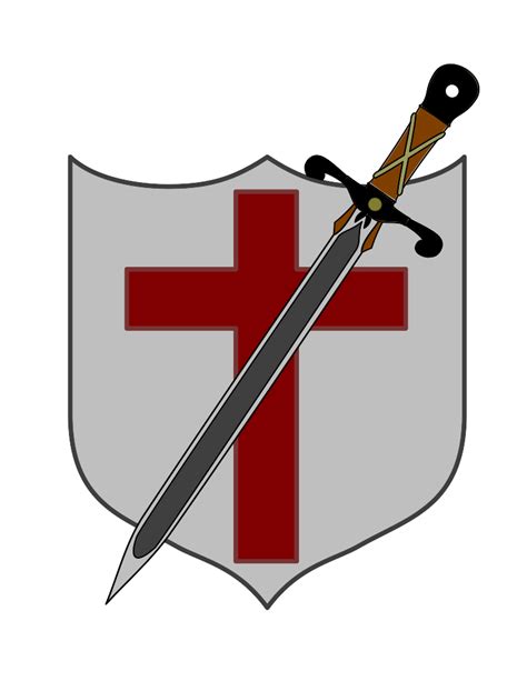 Sword And Shield - Colored Clip Art at Clker.com - vector clip art ...