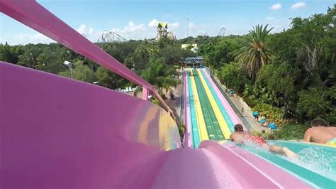 Aquatica Water Park, Orlando - Taumata Racer Slide - YouTube