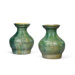 Three Chinese green-glazed vases | As It Unfolds: Property From the ...