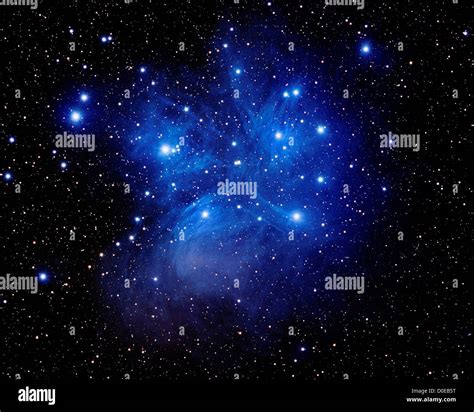 The Pleiades Star Cluster Stock Photo - Alamy