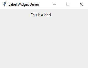 Tkinter Label – Shishir Kant Singh