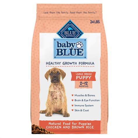 Blue Buffalo Baby Blue Healthy Growth Formula with DHA, Chicken & Brown Rice Recipe Natural ...