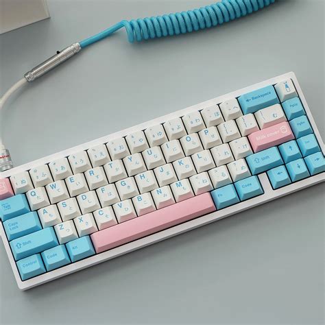 Buy PBT keycap Cherry Profile 142 Key Dye Sublimation ANSI Layout Keycap for Mechanical Gaming ...