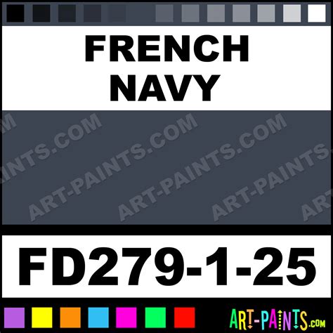 French Navy French Dimensions Ceramic Paints - FD279-1-25 - French Navy ...