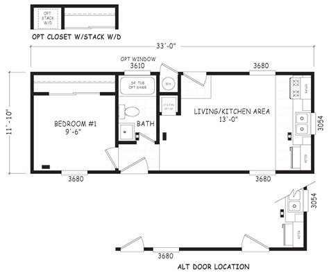 25+ 16X60 Cabin Floor Plans - FridaAlaska