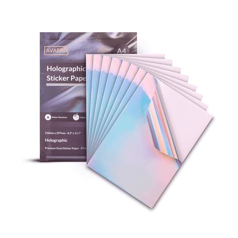 Glossy Sticker Paper for Inkjet Printer | Avarrix Pty Ltd