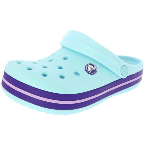 Crocs Crocband Clog Ice Blue Clogs - 2M - Walmart.com