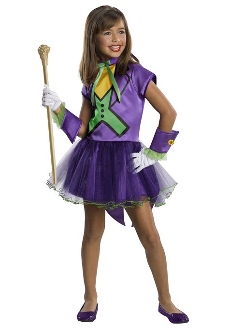 Girls Joker Tutu Costume