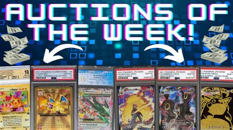 Top Pokémon Card Auctions Of The Week! VMAX CLIMAX COMIN THROUGH! - YouTube