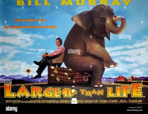 Larger Life 1996 Bill Murray High Resolution Stock Photography and Images - Alamy