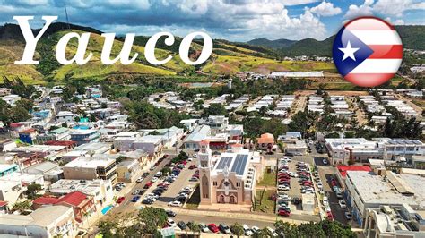 Yauco, Puerto Rico From The Air 2018 - YouTube