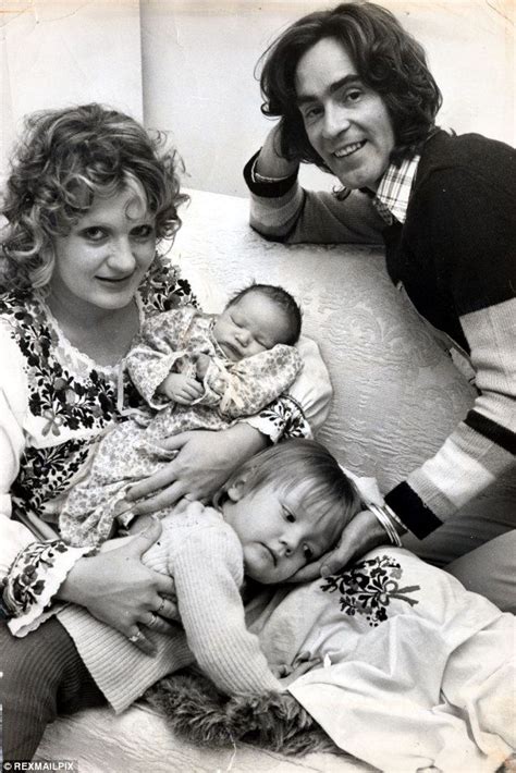 'Genius': The late designer Ossie Clark with textile designer Celia Birtwell and their sons ...