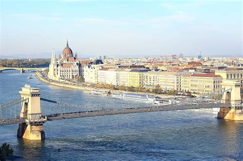 Premium Photo | Budapest parliament landscape, tourist view of the ...