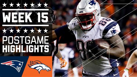 Patriots vs. Broncos | NFL Week 15 Game Highlights - YouTube