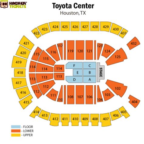 Toyota Center Seating Chart | Cabinets Matttroy