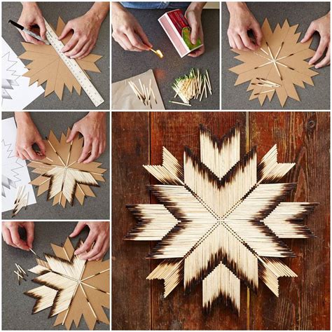 DIY Unique Crafts of Matches