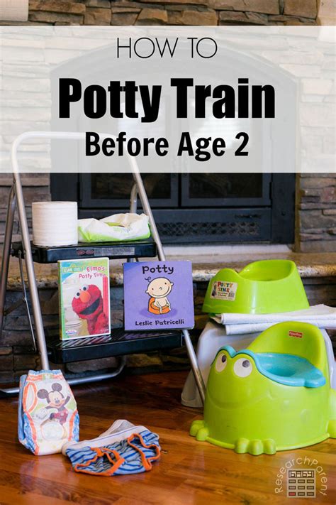 How to Potty Train Before Age Two - ResearchParent.com